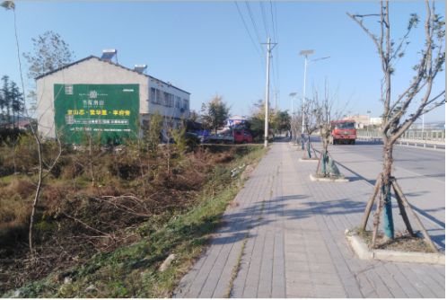 淮北书山南院墙体广告