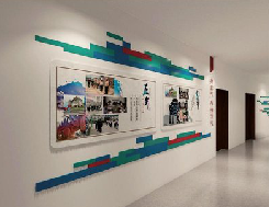 淮北企业文化墙用什么材料好？