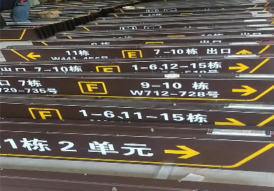 淮北广告标识中，常见的几种安装方式。