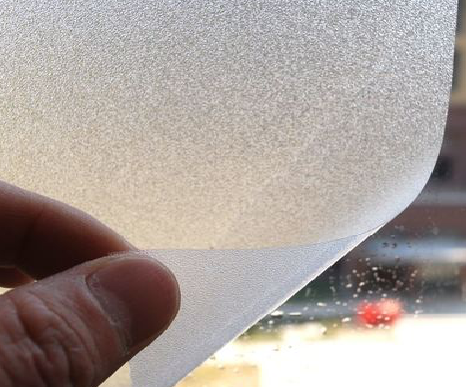 淮北玻璃门外面粘广告用什么材料好？