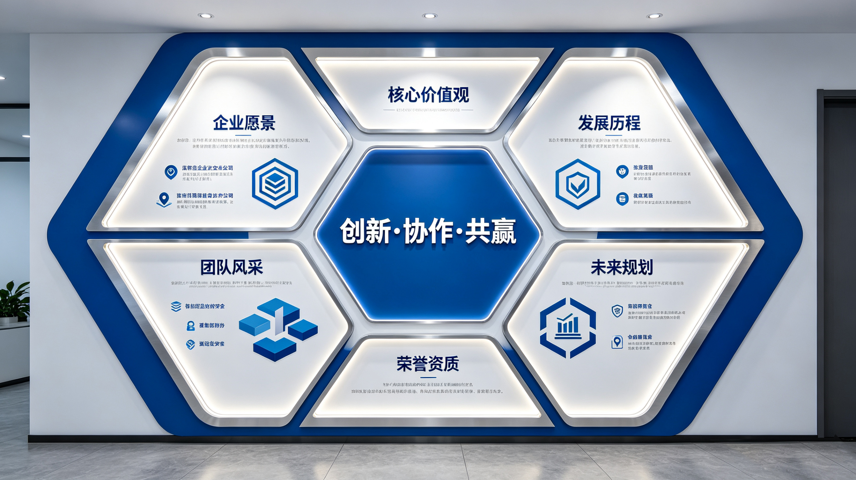 淮北企业文化墙六边形避坑指南（新手常犯5个错误）